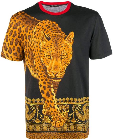 versace tiger shirt|Shop Versace .